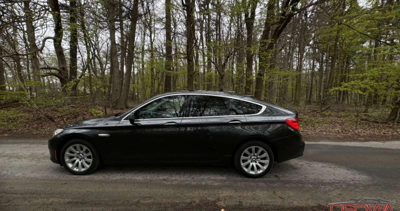 BMW 5GT cena 69777 przebieg: 98000, rok produkcji 2011 z Trzebnica małe 781